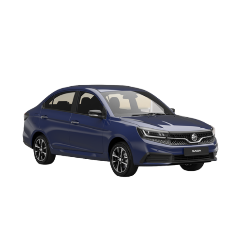 Proton Saga in Deep Marine Blue